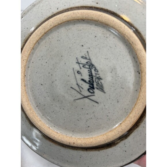 XOCHIQUETZAL Tonala Butterfly 4 Cups & Saucers by Teresa Duran Mexican Pottery - Picture 9 of 15